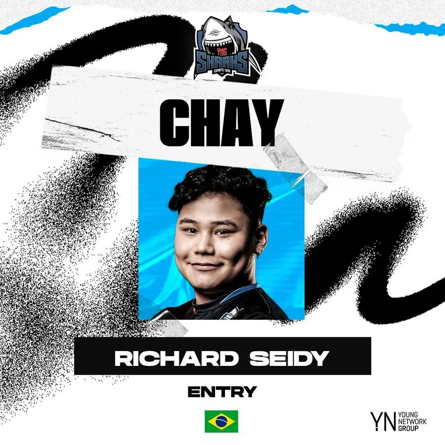 chay a rejoint Sharks Esports