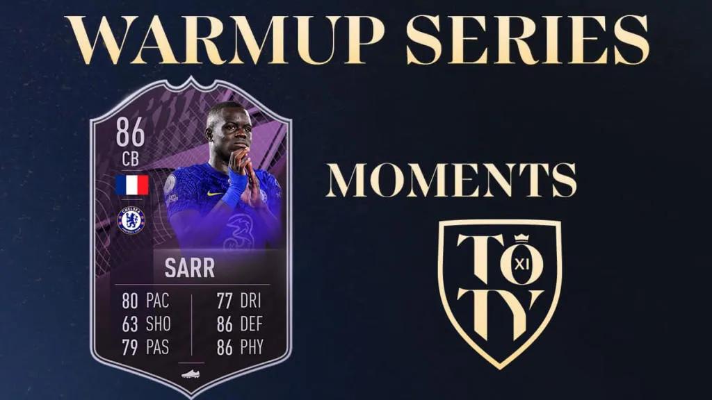 EA Sports a publié une carte unique de Malang Sarr