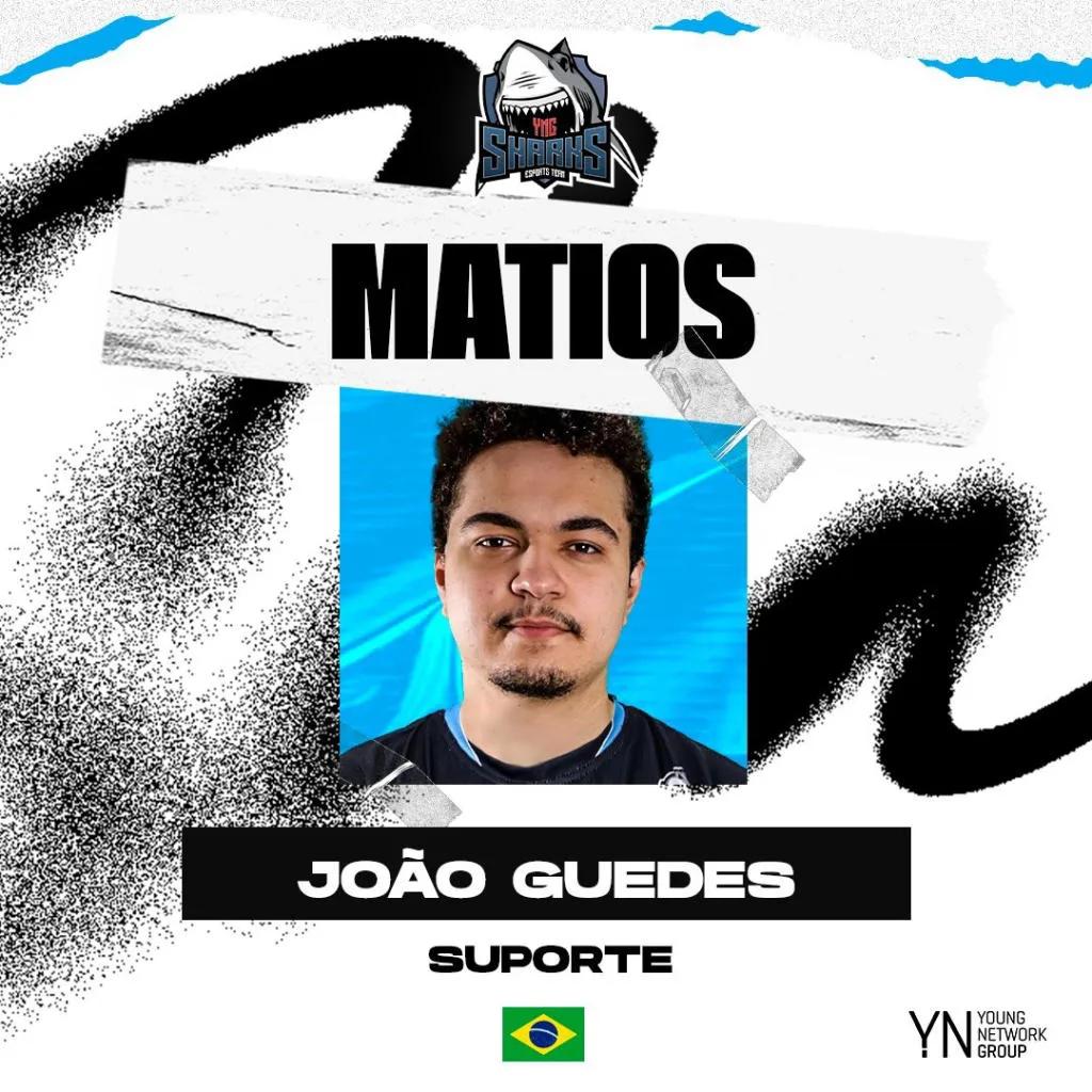 matios a rejoint Sharks Esports