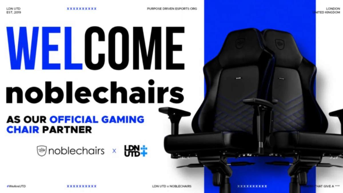 LDN UTD annonce un partenariat avec noblechairs