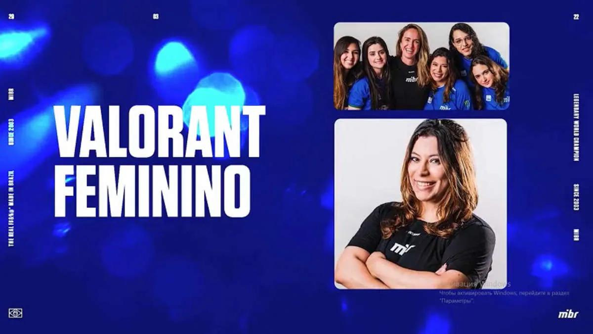 MIBR a signé le line-up féminin de Valorant