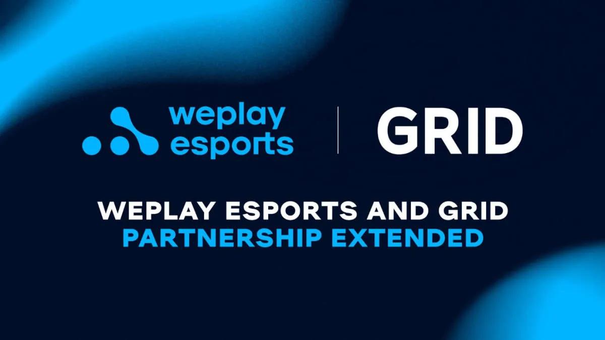 WePlay Esports et GRID ont annoncé le renouvellement de leur partenariat