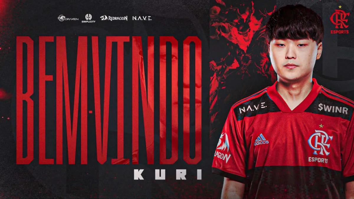 Kuri a rejoint Flamengo Esports