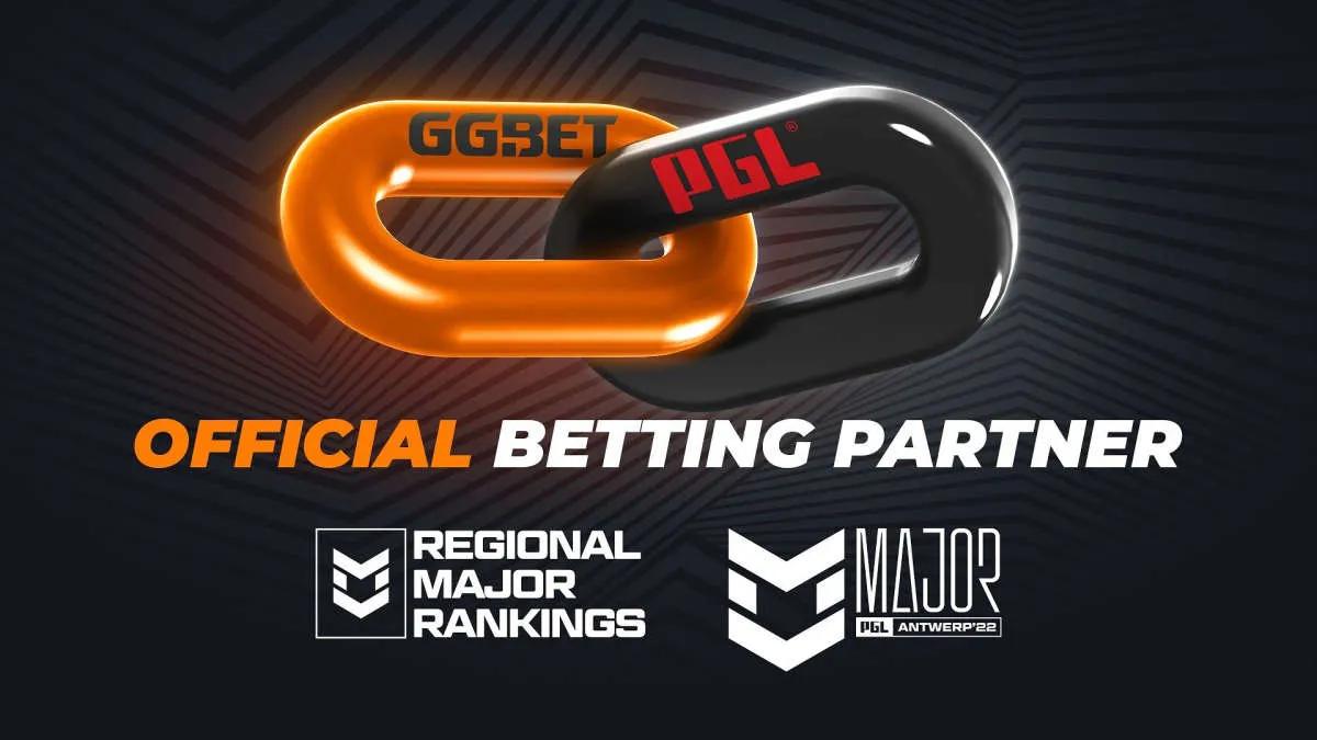 GG.BET devient partenaire exclusif PGL Major Antwerp 2022