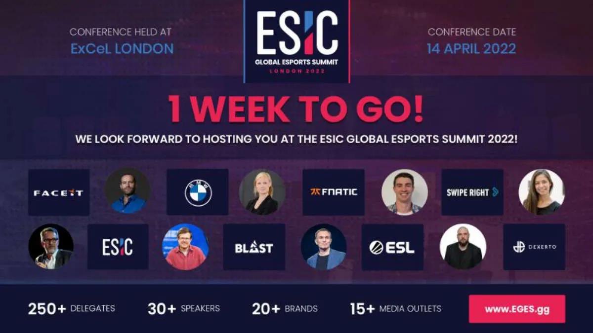 ESIC organisera un sommet sur l'esport à Londres