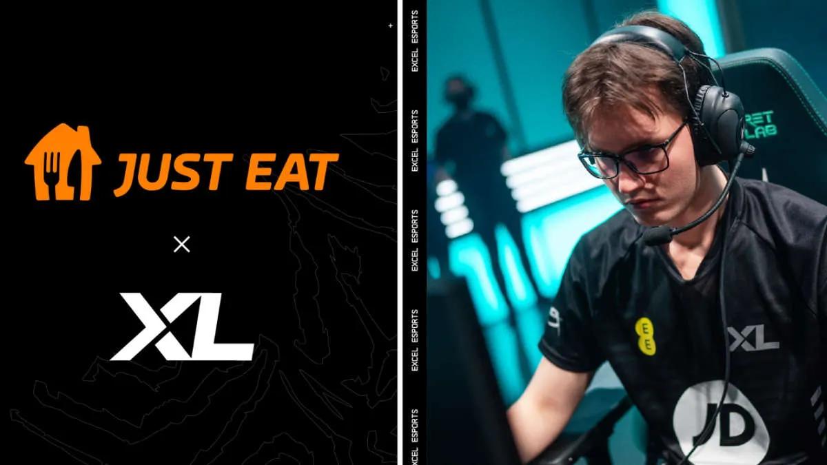 EXCEL ESPORTS s'associe à Just Eat