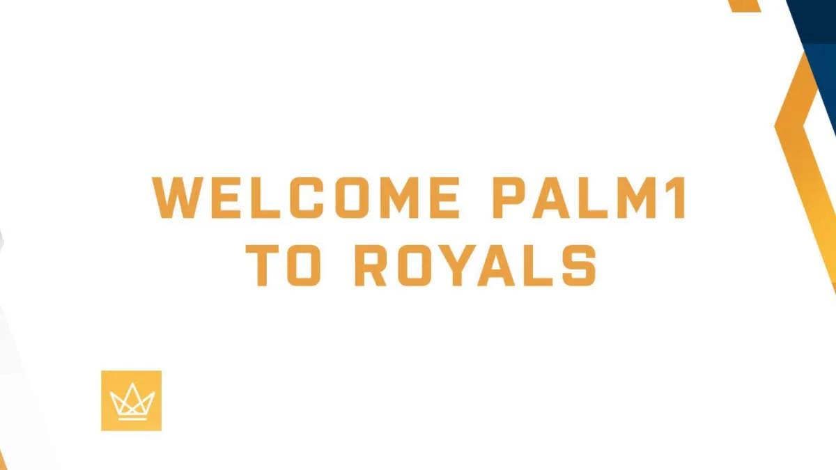 PALM 1 est devenu membre de Royals