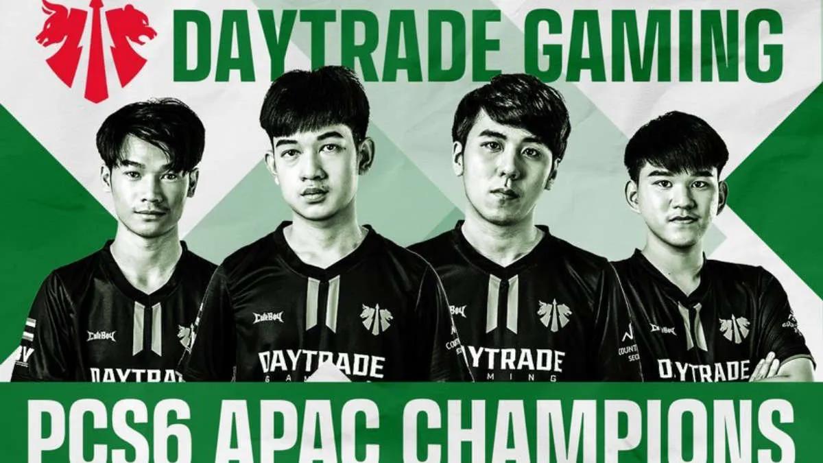 Daytrade Gaming est devenu le gagnant PUBG Continental Series 6 : Asia Pacific