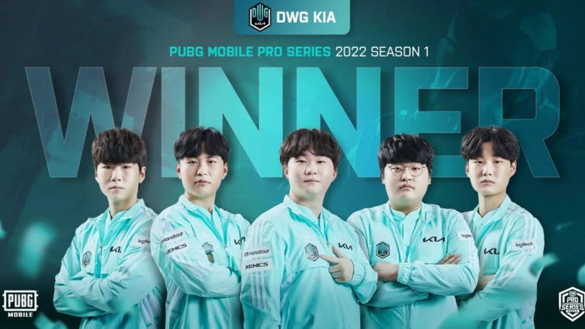 DAMWON Gaming est devenu le gagnant de PUBG Mobile Pro Series 2022 Season 1