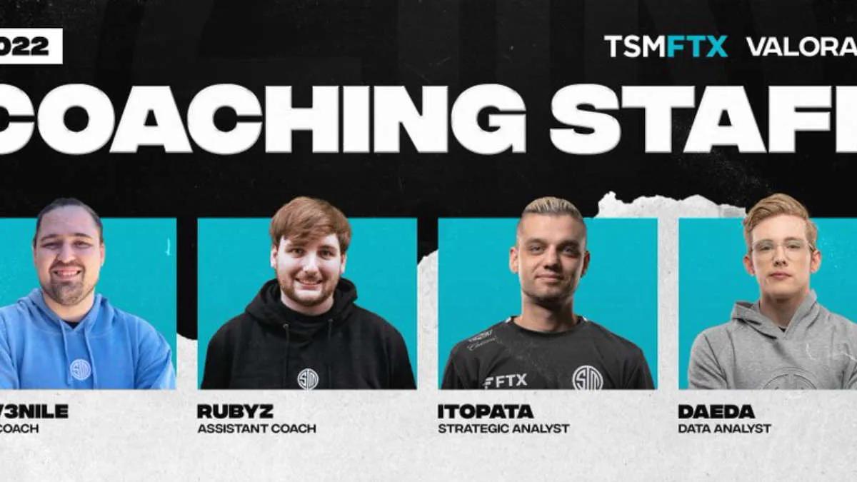 TSM a approuvé l'équipe d'entraîneurs mise à jour pour VALORANT