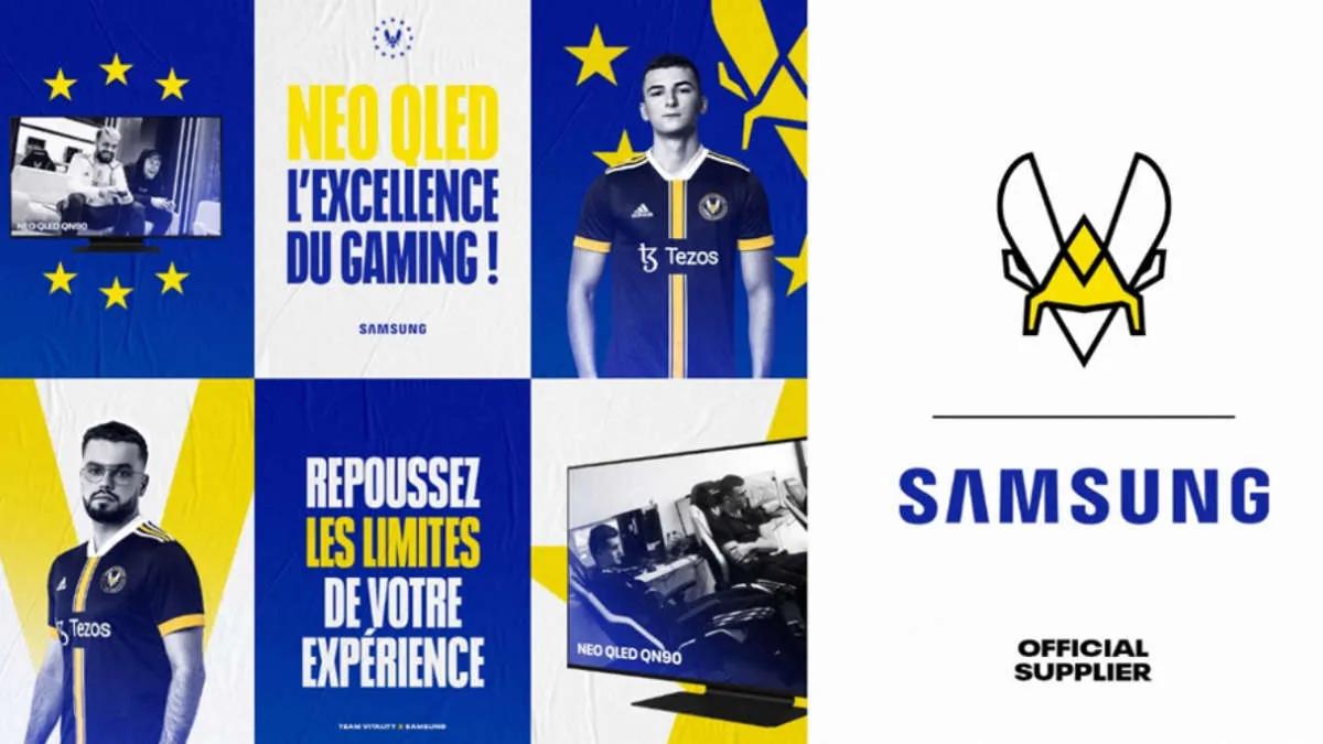 Samsung devient un partenaire officiel Team Vitality