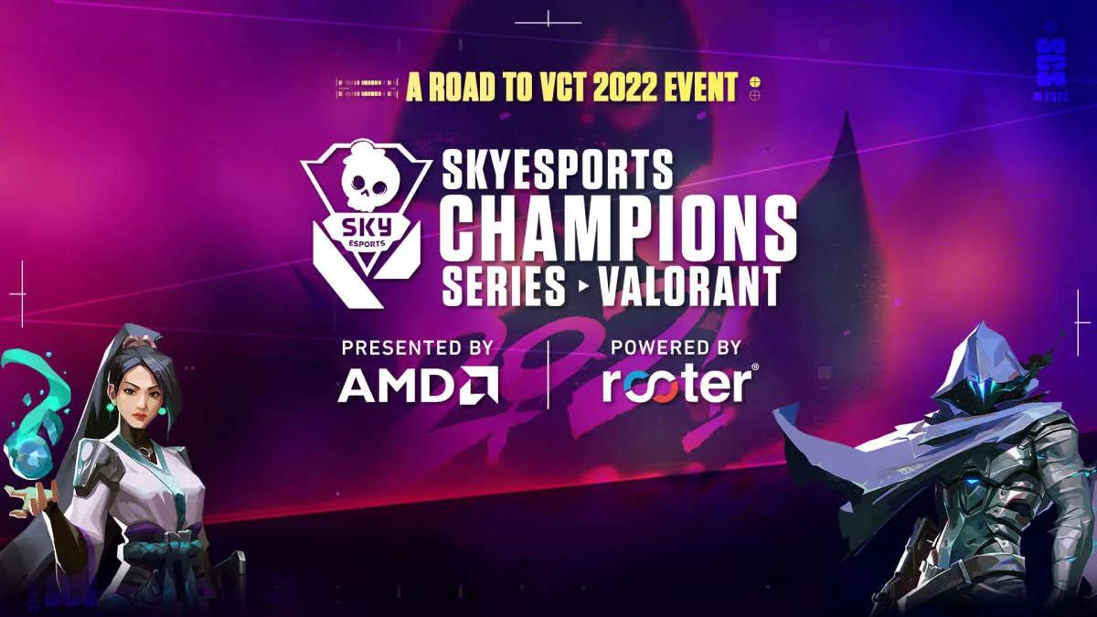 Skyesports s'associe à AMD et Rooter