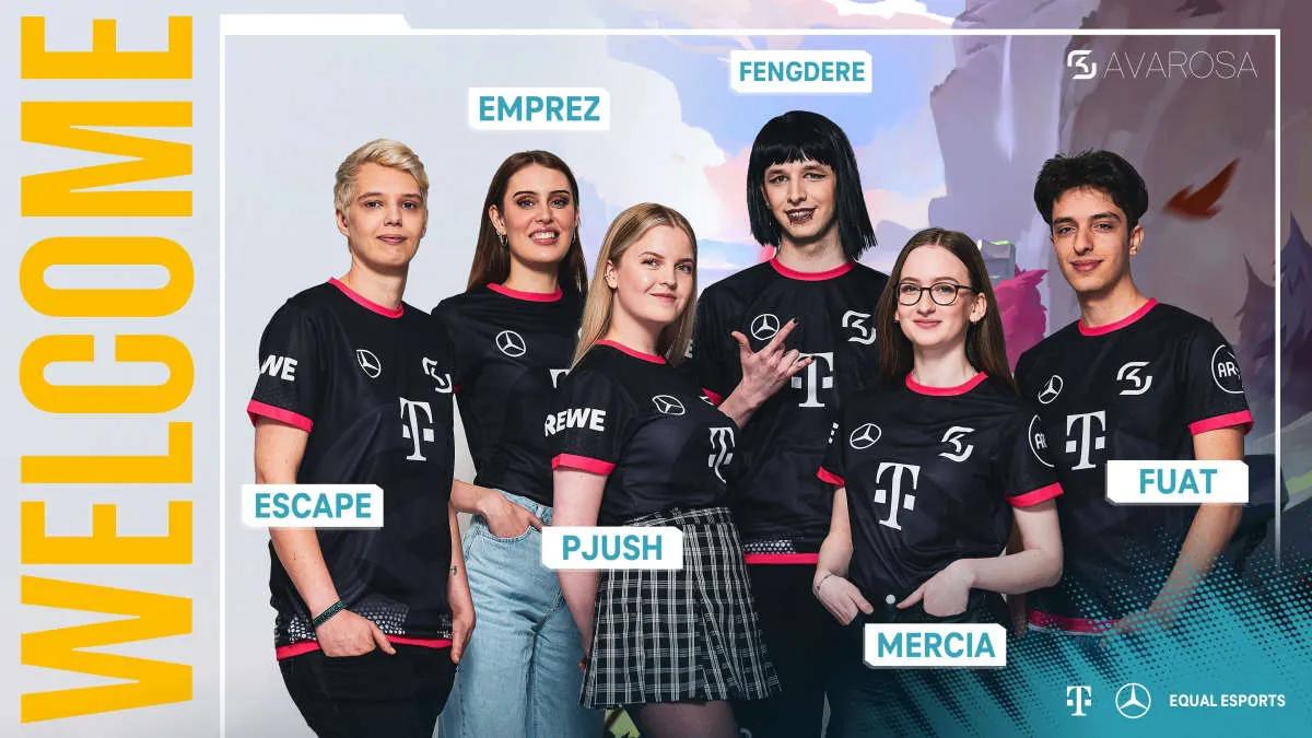 SK Gaming Avarosa forme la composition féminine