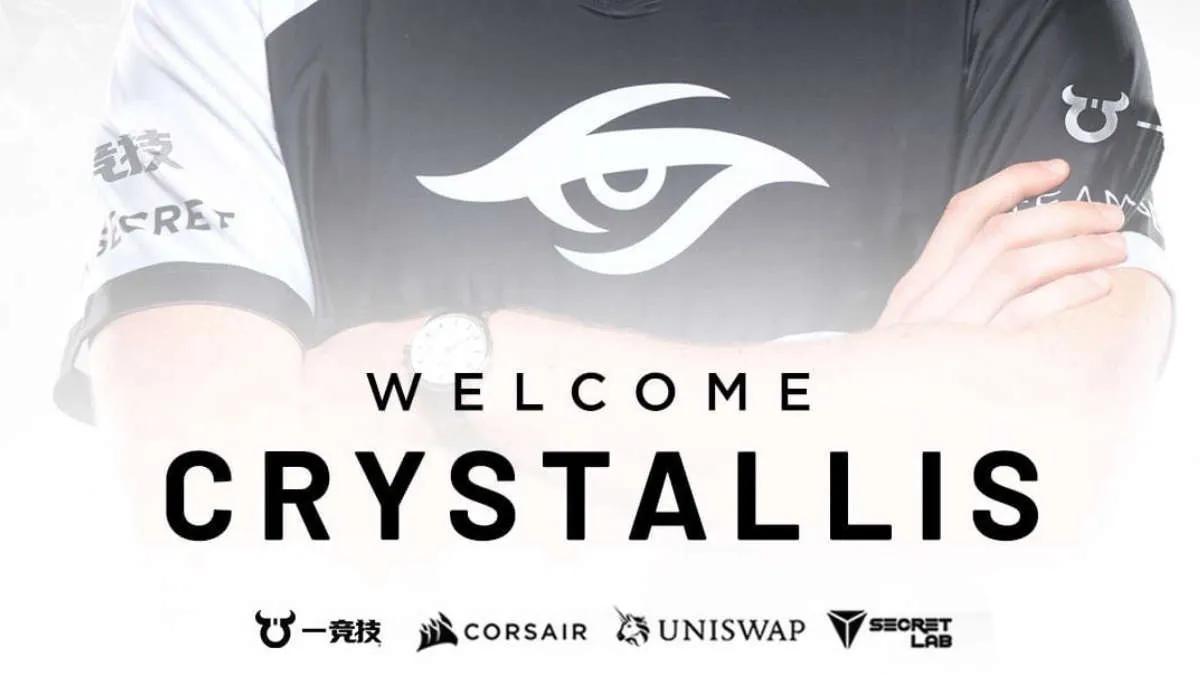 Crystallis a rejoint Team Secret