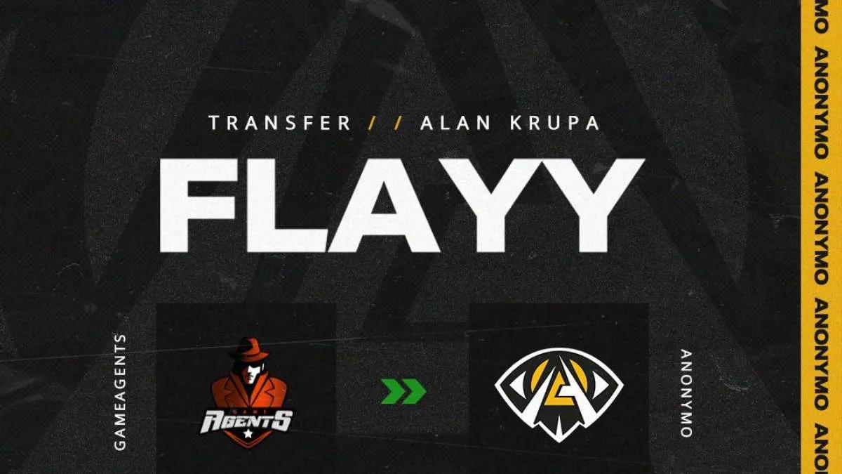 Flayy a rejoint Anonymo Esports