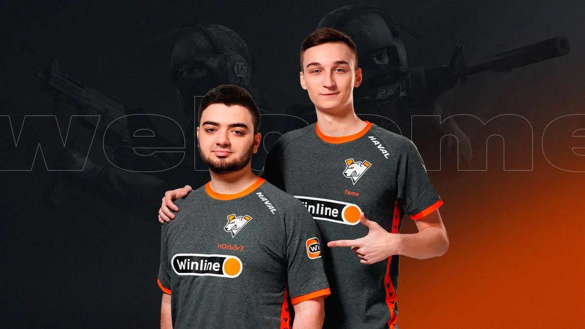 Officiel : n0rb3r7 et fame ont rejoint la liste Virtus.pro