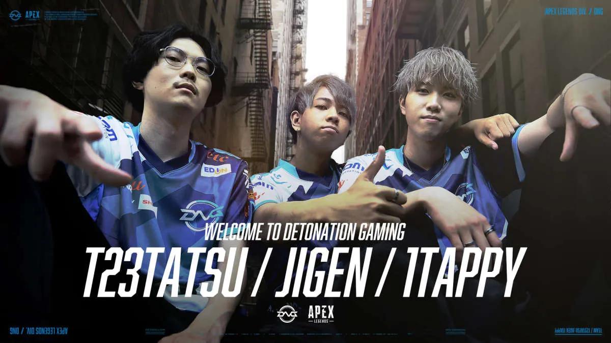 DetonatioN Gaming a signé la liste de Apex Legends