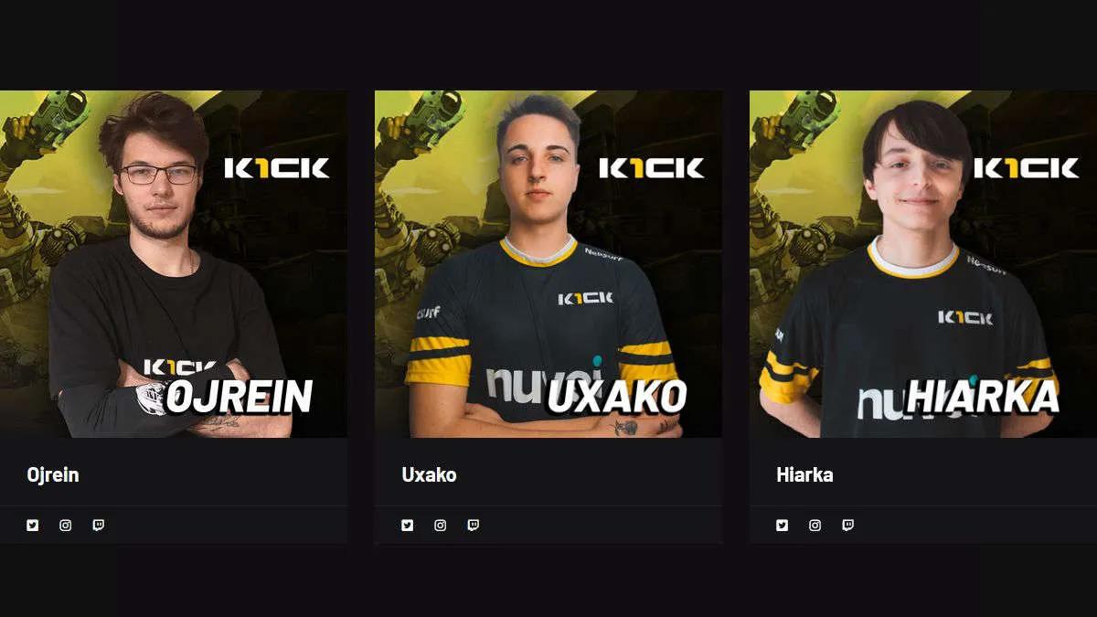 K1CK se sépare de la liste Apex Legends