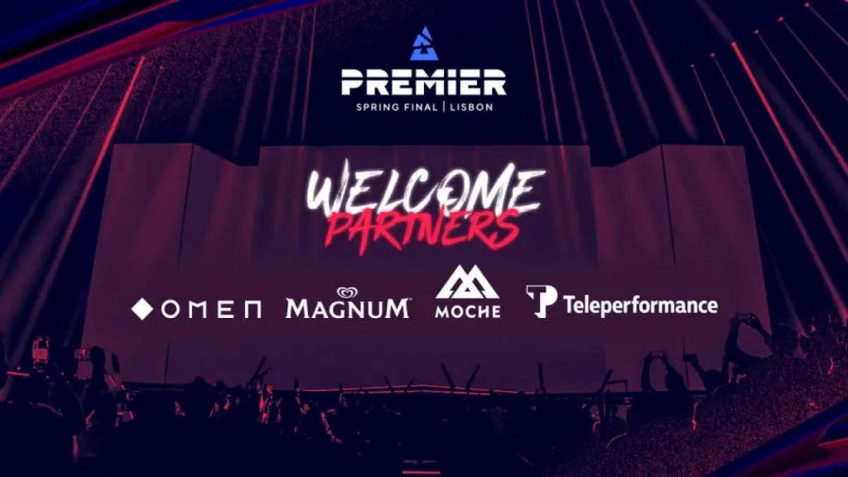 Magnum, OMEN, Teleperformance et MOCHE sont devenus partenaires BLAST Premier Spring Finals 2022