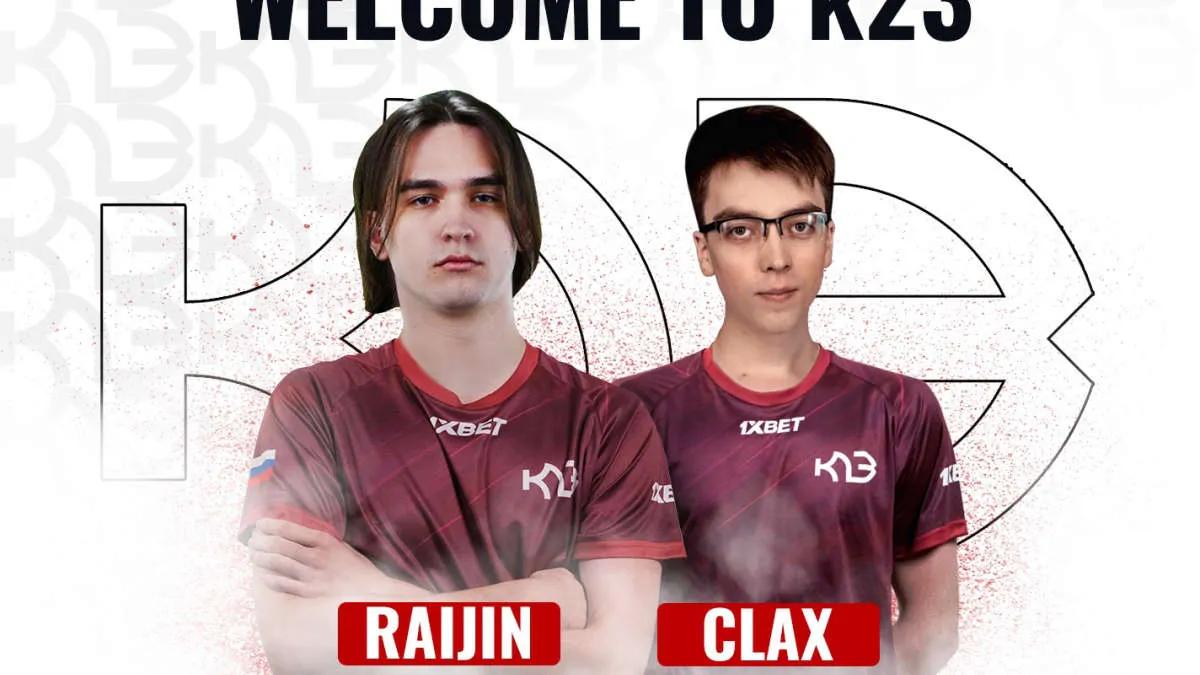 Officiellement : Raijin et clax ont rejoint K23