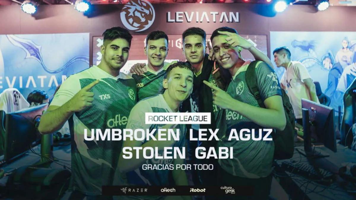 Leviat á n Esports dissout la composition en Rocket League