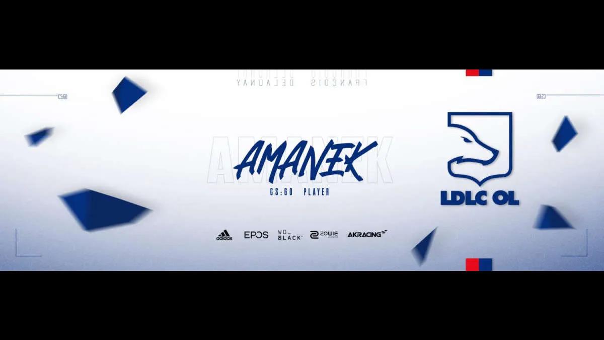 Officiellement : AMANEK est un nouveau joueur LDLC