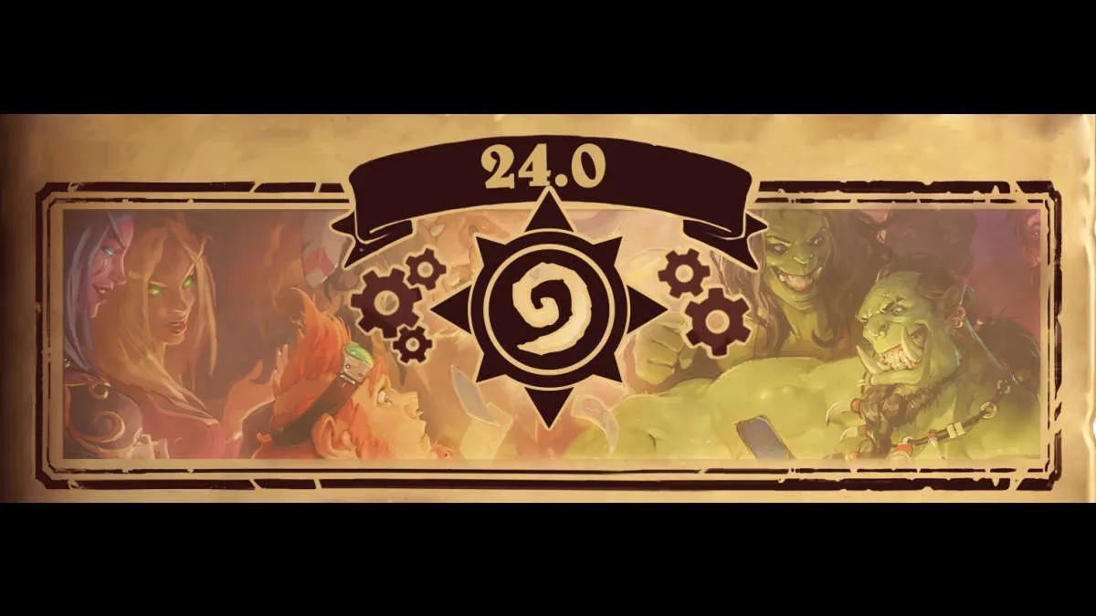 Détails du patch 24.0 pour Hearthstone