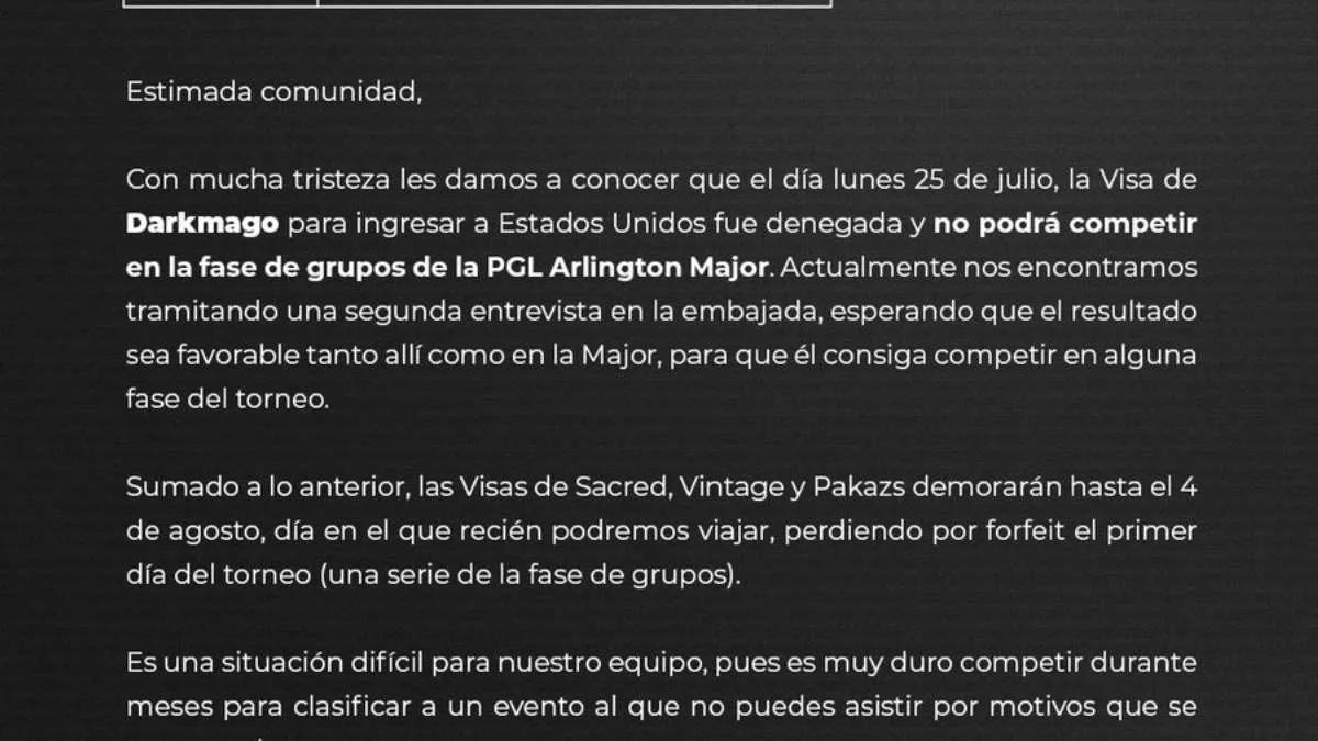 Thunder Awaken commencera le voyage vers PGL Major Arlington 2022 avec une défaite technique