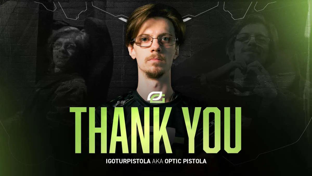 iGotUrPistola a été libéré de son contrat avec OpTic Gaming