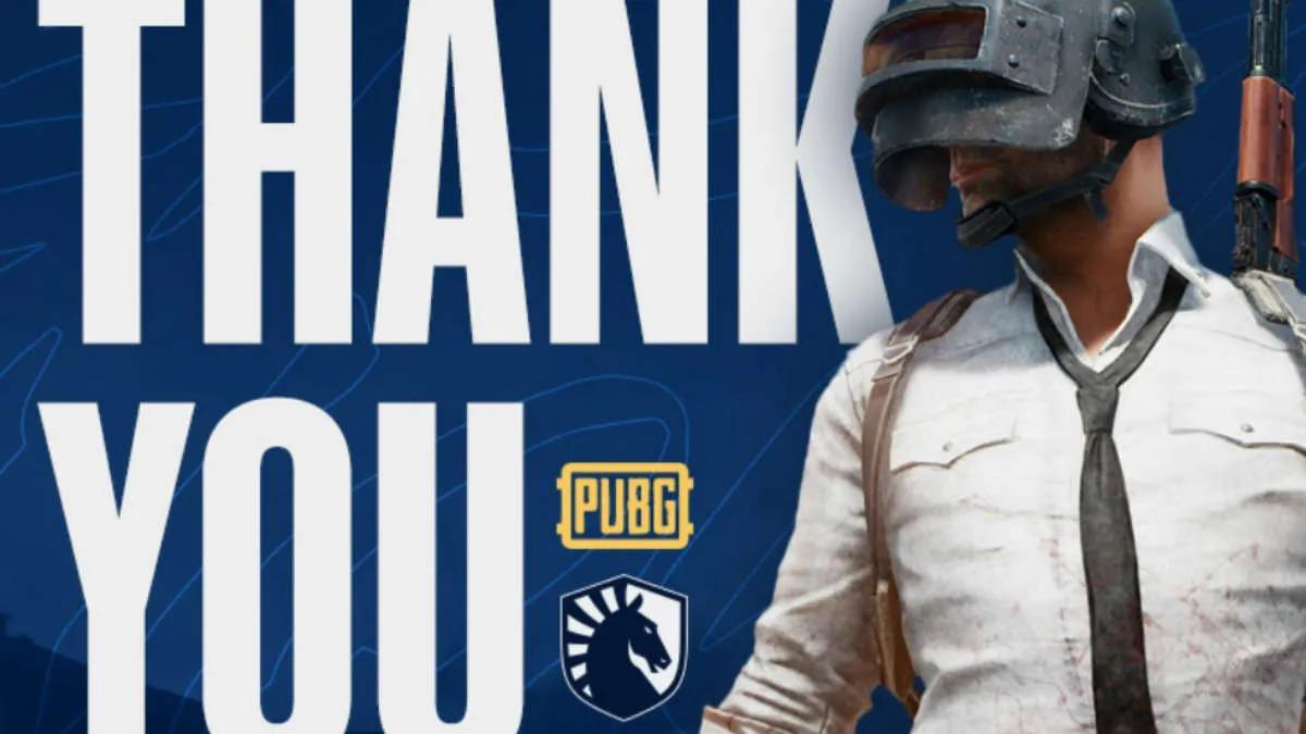 Team Liquid quitte la discipline PUBG