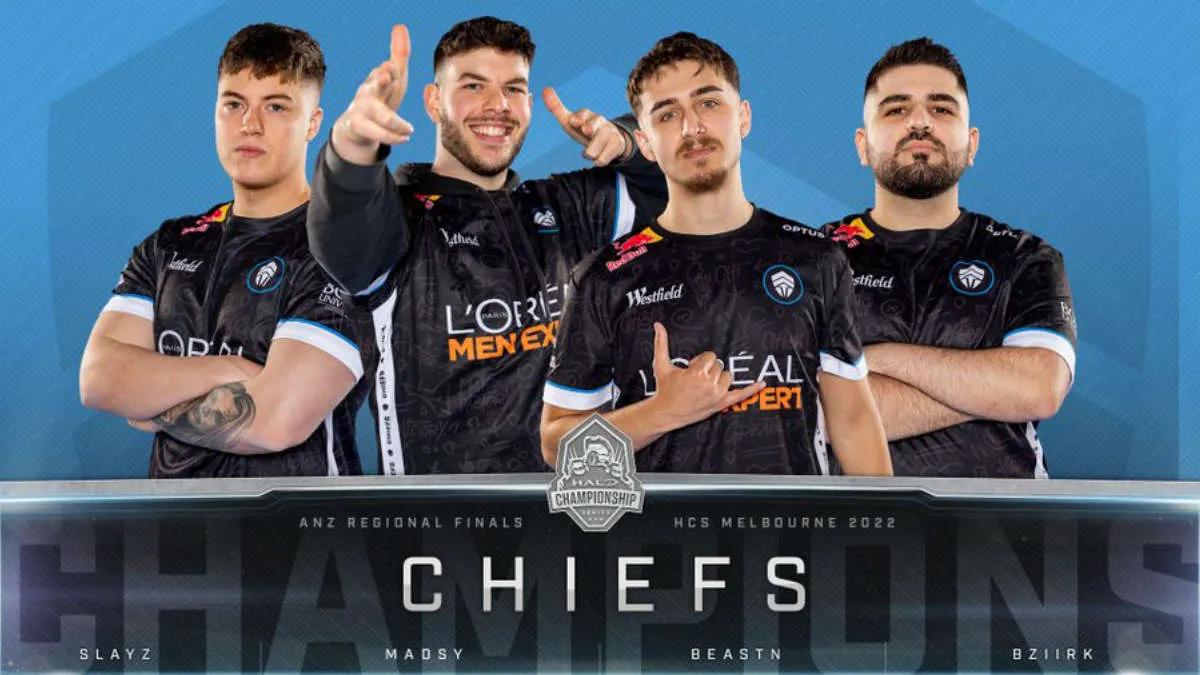 Chiefs Esports Club est devenu le champion Halo Championship Series 2022 : Oceania Regional Championship