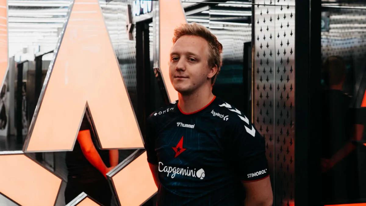 Patti représenté par le cinquième joueur Astralis Talent