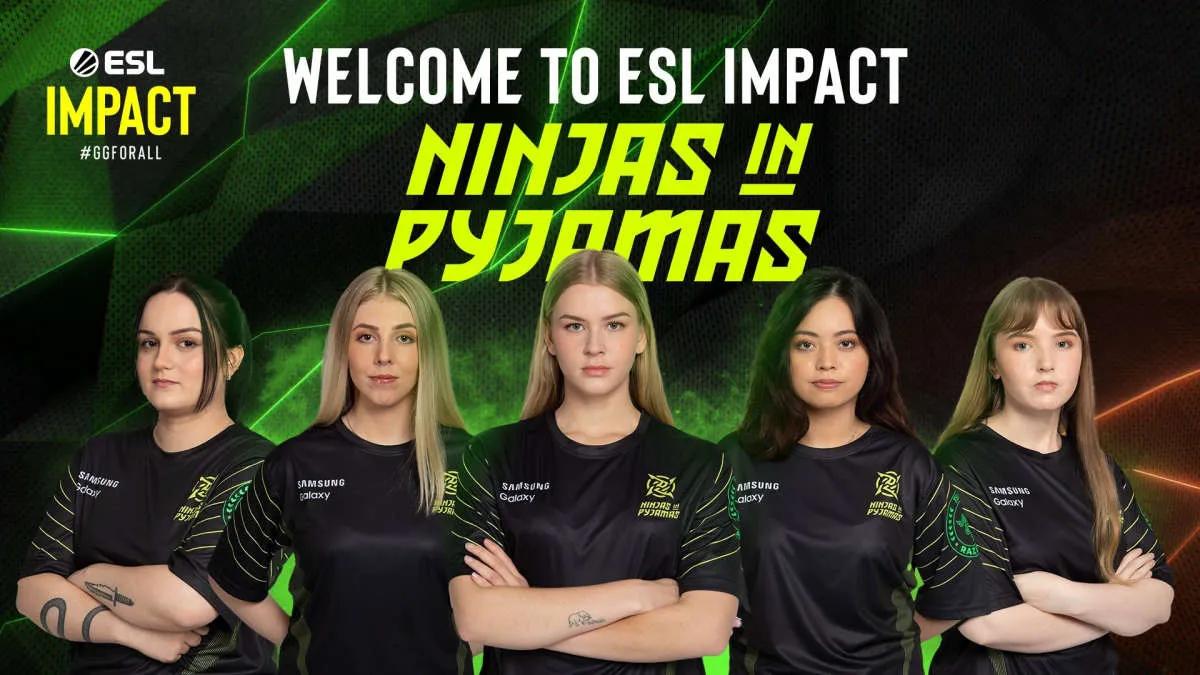 Ninjas in Pyjamas a présenté la liste féminine CS:GO