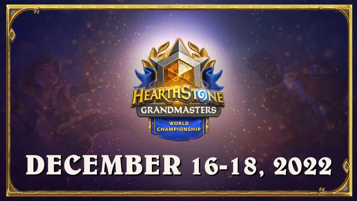 Hearthstone World Championship 2022 se tiendra du 16 au 18 décembre