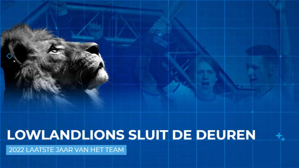 L'organisation LowLandLions quittera CS:GO à la fin de l'année