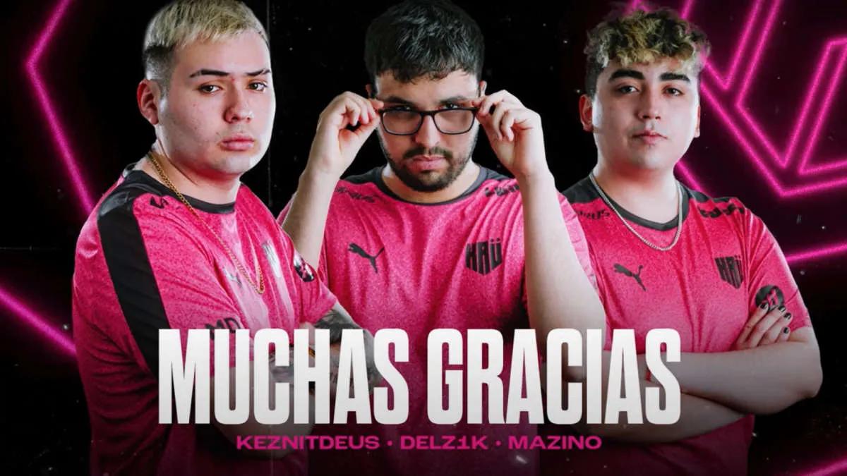 KRÜ Esports se sépare officiellement de keznit, delz 1k et Mazino