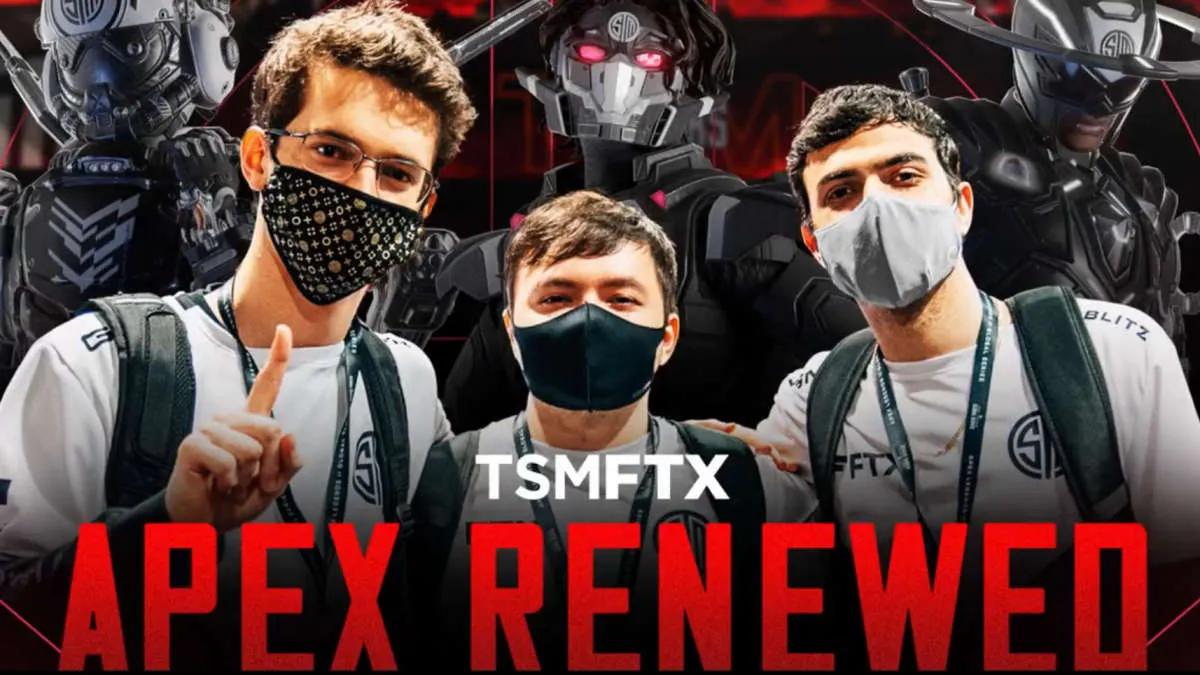 TSM coopération étendue avec la liste de Apex Legends