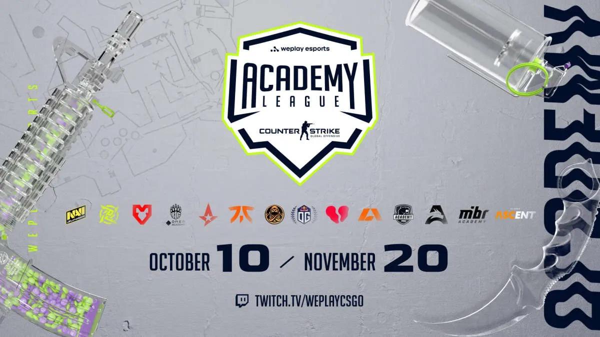 Détails fournis WePlay Academy League Season 6