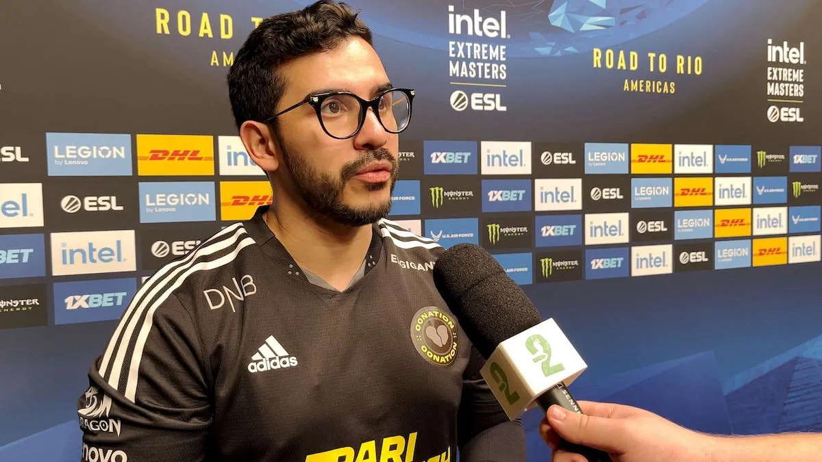 coldzera a partagé ses sentiments après être entré en IEM Rio Major 2022