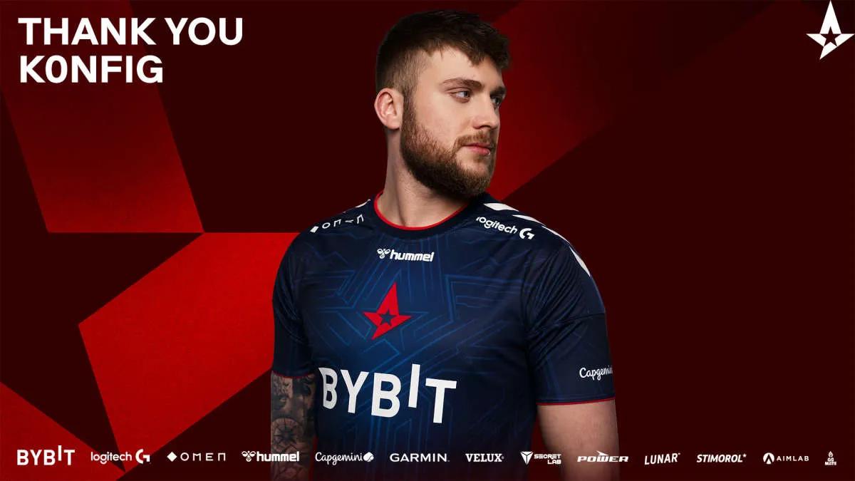 k0 nfig gauche Astralis liste CS:GO