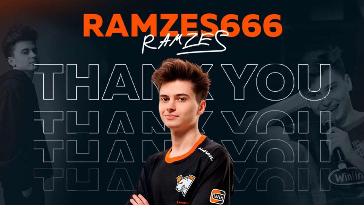 RAMZES 666 quitte la formation Virtus.pro pour Dota 2