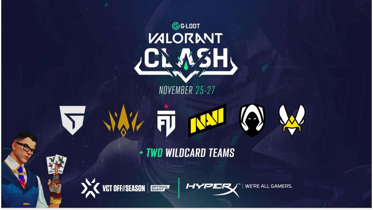 Natus Vincere et Team Vitality joueront sur G-Loot VALORANT Clash - Grand Finals