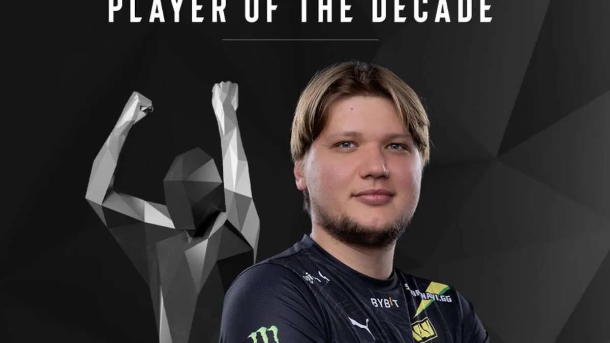 s1 mple est devenu le meilleur joueur de la décennie dans CS:GO selon ESL