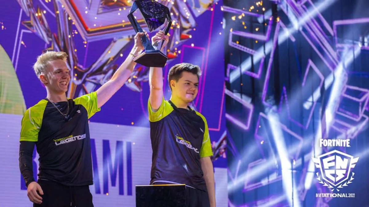 Setty et Kami sur Become Legends sont devenus champions Fortnite Champion Series  : 2022 Invitational