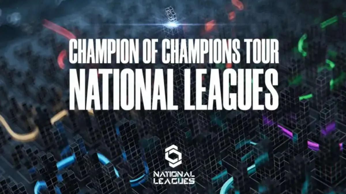 Champion of Champions Tour représente les détails de la ligue nationale