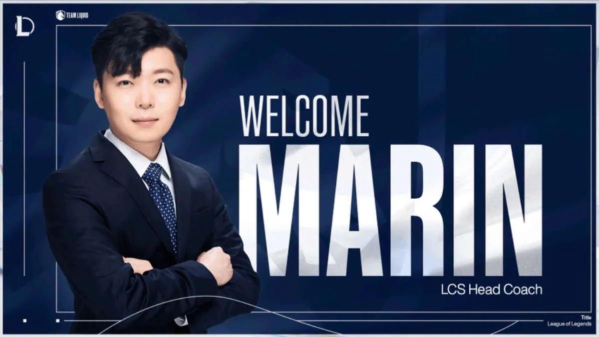 MaRin est le nouvel entraîneur-chef Team Liquid