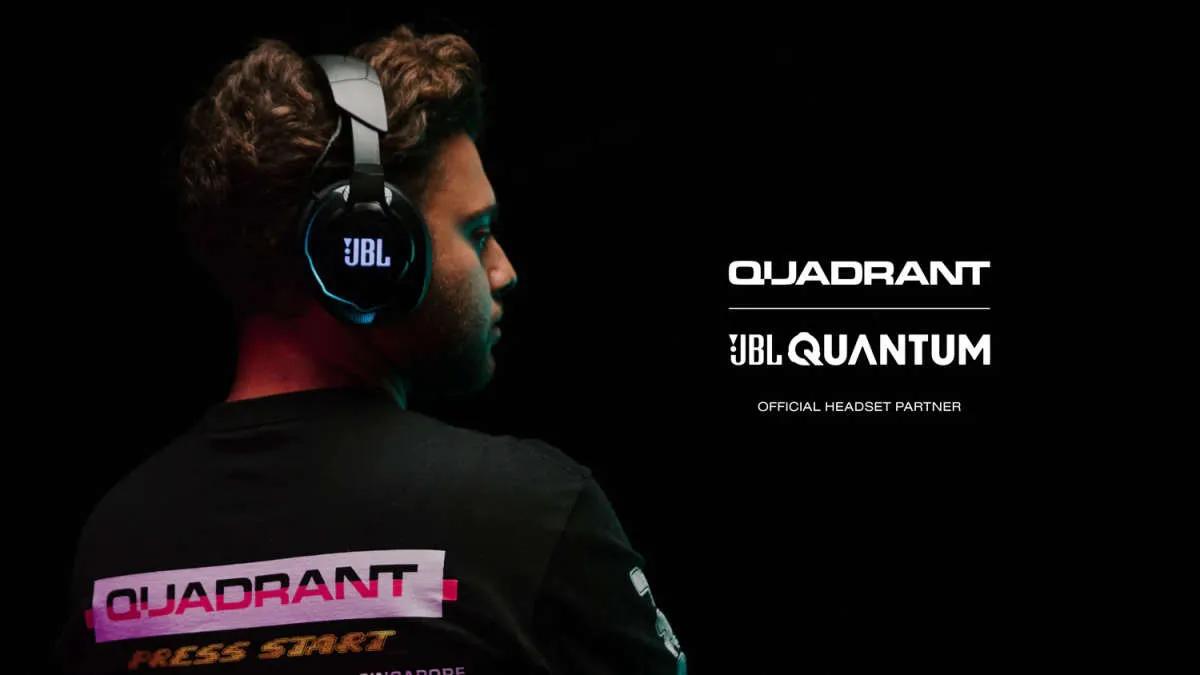 JBL Quantum devient partenaire Quadrant