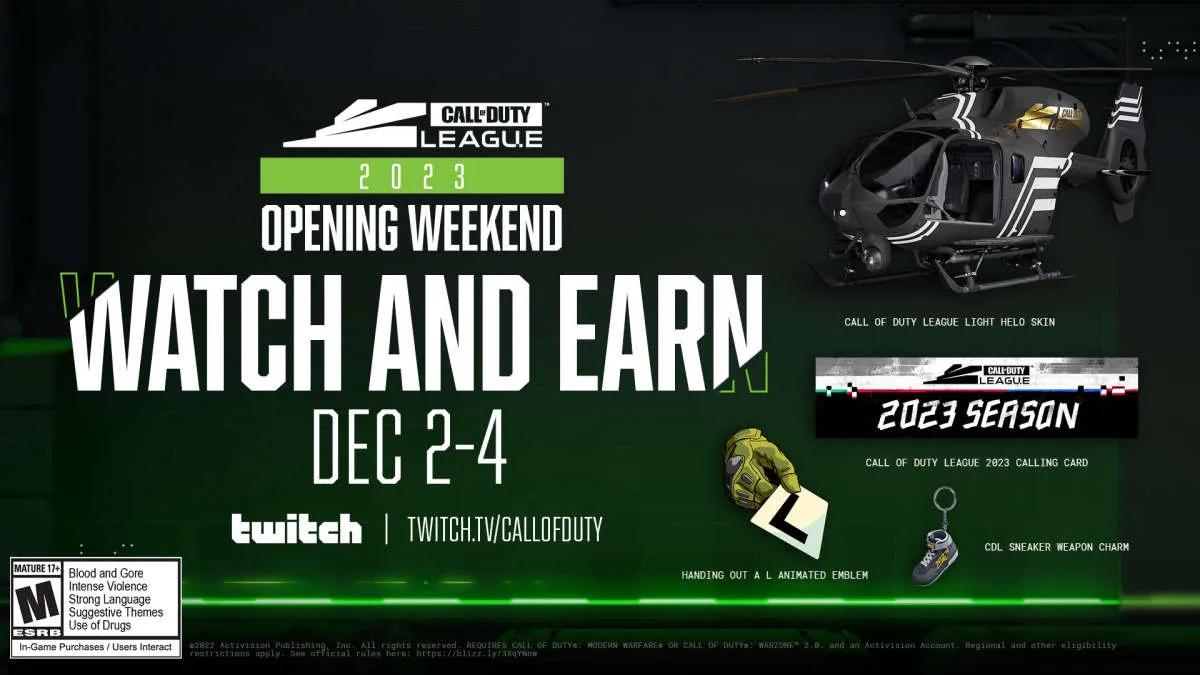 Les matchs Call of Duty League seront disponibles sur Twitch