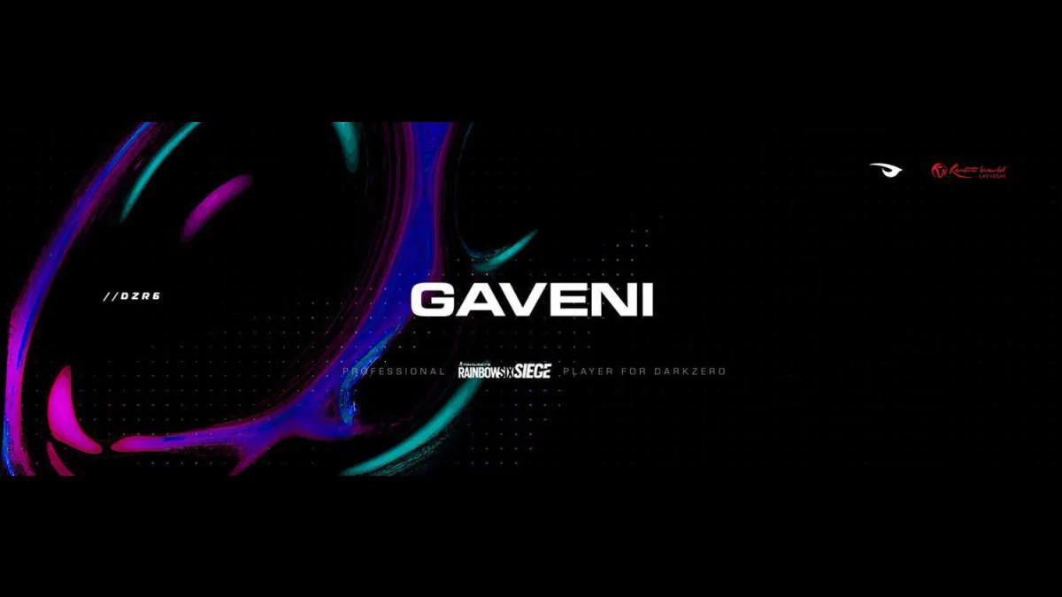 Gaveni est devenu un nouveau joueur DarkZero Esports