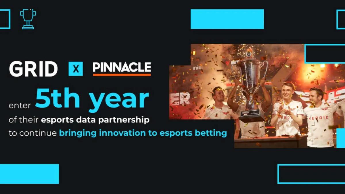 GRID Esports et Pinnacle étendent leur partenariat pour 2023